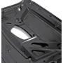 Brand] EAX Compatible with Jeep JK Wrangler Metal Rubicon 10th Anniversary 07 08 09 10 11 12 13 14 15 16 17 Sport Utility 2-D 4-D Replacement for Protector Hard Rock Style Hood Heavy Duty HD Off Road