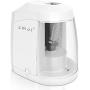 Electric Pencil Sharpener, Durable Helical Blade to Fast Sharpen, Auto Stop for No.2/Colored Pencils(6-8mm), USB/Battery Operated in School Classroom/Office/Home (WHITE)