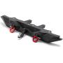 RCLions Metal Rear Bumper with 2 Shackles/Trailer Hitch for TRX4 1/10th RC Crawler Car