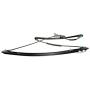 A-Premium Power Window Regulator without Motor Replacement for BMW X5 E53 2000-2006 Front Left Driver Side
