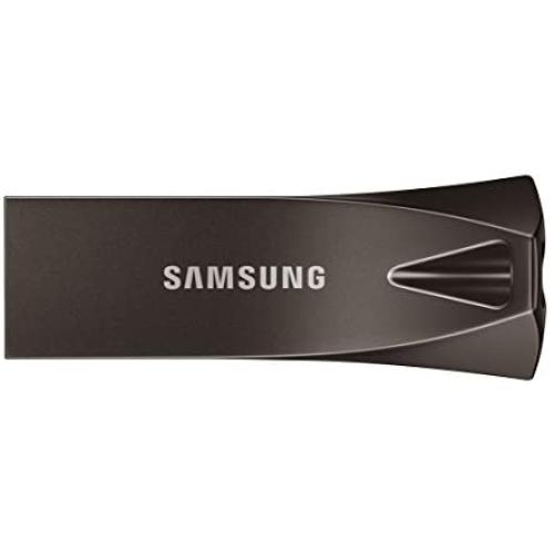 SAMSUNG BAR Plus 128GB - 400MB/s USB 3.1 Flash Drive, Titan Gray (MUF-128BE4/AM)