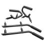 AUTOSAVER88 Front & Rear Grab Handles Roll Bar Steel Grip Compatible with Jeep Wrangler 2007-2018 JK JKU Unlimited Sports Rubicon Sahara 4 Doors (Black)