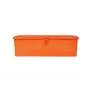 Kubota, Allis Chalmers Mountable Tool Box Orange Metal A-5A3OR Kubota, Allis Chalmers Mountable Tool Box Orange Metal A-5A3OR