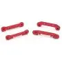 F Fityle 4pcs Upgrade Metal Reinforced Swing Arm RC Car Model Replace Set for 1:14 Wltoys 144001 - Red F Fityle 4pcs Upgrade Metal Reinforced Swing Arm RC Car Model Replace Set for 1:14 Wltoys 144001 - Red