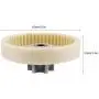 Eastbuy Drive Gear - Plastic Electric Chainsaw Drive Sproket Inner Gear for 107713-01 and 717-04749 Product Chain Saw Parts Replacement Accessories Garden Tool Eastbuy Drive Gear - Plastic Electric Chainsaw Drive Sproket Inner Gear for 107713-01 and 717-04749 Product Chain Saw Parts Replacement Accessories Garden Tool