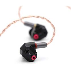 Linsoul Shuoer Tape Electrostatic Driver HiFi in-Ear Earphone with Detachable MMCX Cable for Audiophile Musicians