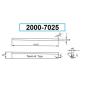 HHIP 2000-7025 1/8 x 1/2 x 4-1/2 Inch 5% Cobalt P3S Style Parallel Type Cut-Off Blade