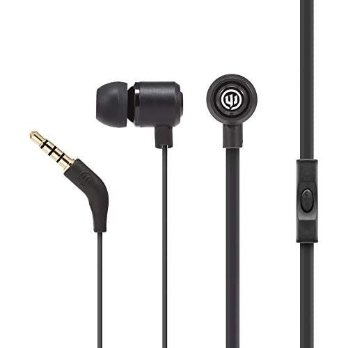 Wicked Audio Panic Earbuds with Metal Housing and Enhanced Bass, (New Moon)