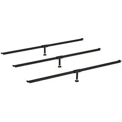 Hospitality Bed No Sag Mattress Slats - Center Support - Universal Size Adjusts from Full to Cal King