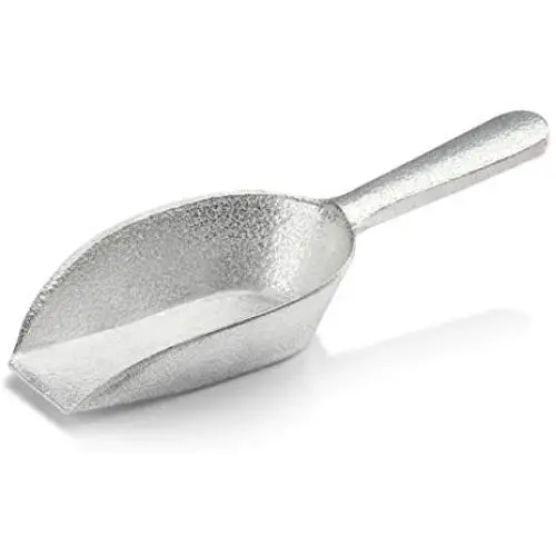 New Star Foodservice 34622 Cast Aluminum Flat Bottom Utility Scoop, 1 oz, Extra Small Size, Silver (Hand Wash Only) New Star Foodservice 34622 Cast Aluminum Flat Bottom Utility Scoop, 1 oz, Extra Small Size, Silver (Hand Wash Only)