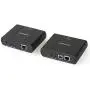 StarTech.com 4 Port USB 2.0 Extender Hub Over Cat5e/Cat6 Ethernet Cable (RJ45) - 330ft/100m Industrial Metal USB Extender Adapter Kit w/ESD Protection - Externally Powered - 480 Mbps (USB2004EXT2NA) StarTech.com 4 Port USB 2.0 Extender Hub Over Cat5e/Cat6 Ethernet Cable (RJ45) - 330ft/100m Industrial Metal USB Extender Adapter Kit w/ESD Protection - Externally Powered - 480 Mbps (USB2004EXT2NA)