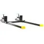 Titan Attachments Heavy Duty 60'' Clamp-on Pallet Forks 4000 lbs with Adjustable Stabilizer Bar for Loader Bucket Titan Attachments Heavy Duty 60'' Clamp-on Pallet Forks 4000 lbs with Adjustable Stabilizer Bar for Loader Bucket