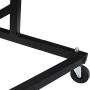 Simple Houseware Commercial Z Base Garment Rack, Black