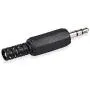 Conwork 1/8'' 3.5mm Stereo Male Connector, 3-Pole Metal Housing Plug Coax Audio Solder Adapter, Repair Headphone 20-Pack Conwork 1/8'' 3.5mm Stereo Male Connector, 3-Pole Metal Housing Plug Coax Audio Solder Adapter, Repair Headphone 20-Pack