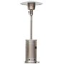 Style Selections/Garden Treasures 48,000 BTU Stainless Steel Floorstanding Liquid Propane Patio Heater