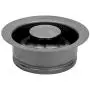 LQS Kitchen Sink Garbage Disposal Flange and Sink Stopper, fit 3-1/2 Inch Standard Sink Drain Hole Colour Gunmetal LQS Kitchen Sink Garbage Disposal Flange and Sink Stopper, fit 3-1/2 Inch Standard Sink Drain Hole Colour Gunmetal