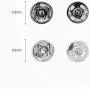 souG 200 Sets 10 mm Sew-on Snap Buttons Metal Snap Fastener Buttons Press Button for Sewing Clothing, 4 Colors (Gun Black,Silvery,Gold, Bronze). souG 200 Sets 10 mm Sew-on Snap Buttons Metal Snap Fastener Buttons Press Button for Sewing Clothing, 4 Colors (Gun Black,Silvery,Gold, Bronze).
