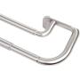 Umbra Twilight Double Curtain Rod Set – Wrap Around Design is Ideal for Blackout or Room Darkening Panels, 88-144 Inch (224-366cm), Nickel