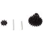 WORKER Upgrade Gear Wheel Pull Rod Kits Metal for Nerf Zombie Strike Sling Fire Toy