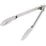 CHEFNENO Kitchen Food Tongs Heavy Duty Stainless Steel Utility Metal Tongs 12 Inch and 9 Inch for Cooking Grilling Barbecue BBQ and Serving Salad, 4 Pack