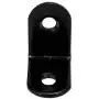 HONJIE 90 Degree Black Right Angle Brackets 2 Hole Small Metal Corner Braces for Wood, L Shaped Bracket with Screws,20x20x2mm,Pack of 12 HONJIE 90 Degree Black Right Angle Brackets 2 Hole Small Metal Corner Braces for Wood, L Shaped Bracket with Screws,20x20x2mm,Pack of 12