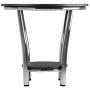 Winsome Wood Maya Occasional Table, Black/Metal