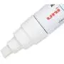Uni-Paint PX-30 Oil-Based Paint Marker, Broad Point, White, 6-Count