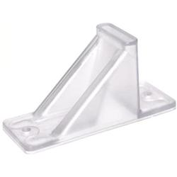 JSP Manufacturing Clear Plastic Mini Roof Snow and Ice Guard - Multi-Quantity Pack | Prevent Sliding Snow Stop Buildup (100)