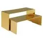 RY DISPLAY Golden Metal Shoe Handbag Display Riser Stand Stainless Steel Shoe Bag Riser Holder Jewelry Display Riser Shelf Showcase Fixtures Set of 2