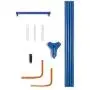 Snow Roof Rake by Avalanche! Original 500 with Slide Material: Easy Heavy Snow Removal for Standard Asphalt Shingled Roofs to Prevent Ice Dams and Damage. 17 Inch Wide, 16 Feet Long, 1.5 Inch Wheels