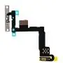Power Button Flex Cable for iPhone 11- On/Off Keyboard and Flash Light Ribbon with Metal Bracket Holder Replacement Part