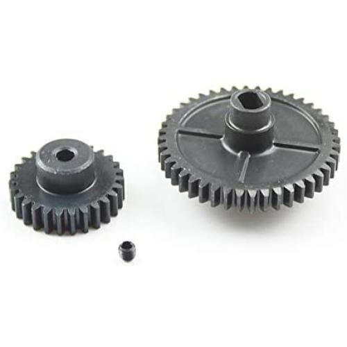 FairOnly Upgrade Metal Reduction Gear Motor Gear for W-L-Toys 144001 1/14 RC Car Parts