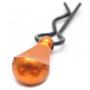 Hosim 8 pcs of 1.2mm Metal Body Clips Pins with 4 Teardrop-Shaped Pull Tabs for All of 1:8 and 1:10 Scale RC Vehicles Cars Trucks Crawlers (Orange) (Orange)