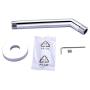 All Metal 7 Inch Shower Arm and Flange with Set Screw, Chrome | Wall Elbow Pipe and Cover Plate | Universal Replacement Part for Showerheads All Metal 7 Inch Shower Arm and Flange with Set Screw, Chrome | Wall Elbow Pipe and Cover Plate | Universal Replacement Part for Showerheads