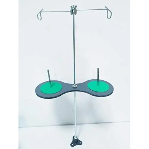 2 Cone and Spool Stand Thread Holder with Sturdy Metal Base, for Industrial Sewing Machines 2 Cone and Spool Stand Thread Holder with Sturdy Metal Base, for Industrial Sewing Machines