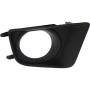 DAT AUTO PARTS Fog Light Bezel Replacement for 12-15 Toyota Tacoma Black Right Passenger Side TO1039152
