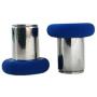 E-MODS GAMING 6 in 1 Metal Blue Thumbsticks Grips Replacement for Xbox One Elite Controller