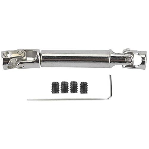 RC Drive Shaft, RC Crawler Car Metal Transmission Drive Shaft Fits for WPL 1/16 Mini Military Truck( Silver)
