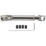 RC Drive Shaft, RC Crawler Car Metal Transmission Drive Shaft Fits for WPL 1/16 Mini Military Truck( Silver)