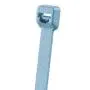 Panduit PLT2I-C86 Pan-Ty Cable Tie, Metal Detectable Nylon 6.6, Intermediate Cross Section, Curved Tip, 40lbs Min Tensile Strength, 2'' Max Bundle Diameter, .047'' Thickness, .135'' Width, 8'' Length (Pack of 100)