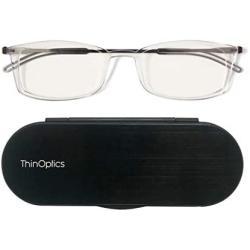 ThinOptics Frontpage Brooklyn Reading Glasses + Milano Aluminum Case