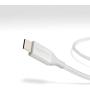 Amazon Basics Double Braided Nylon USB-C to USB-A 2.0 Fast Charging Cable, 3A - 10-Foot, Silver