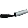 Metal Lugz Spiked Lugz Black 14x1.5 Thread 4.4'' Overall Length kit Contains 32 Lugs & 1 Key