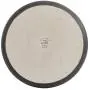 Gibson Elite Rhinebeck Round Reactive Glaze Double Bowl Stoneware Dinnerware Set, Service for Four (16pcs), White and Black Gibson Elite Rhinebeck Round Reactive Glaze Double Bowl Stoneware Dinnerware Set, Service for Four (16pcs), White and Black