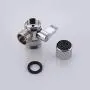 KES BRASS Sink Valve Diverter Faucet Splitter for Kitchen or Bathroom Sink Faucet Replacement Part Faucet to Hose Adapter M22 X M24, Polished Chrome, PV10 KES BRASS Sink Valve Diverter Faucet Splitter for Kitchen or Bathroom Sink Faucet Replacement Part Faucet to Hose Adapter M22 X M24, Polished Chrome, PV10