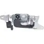 Interior Door Handles compatible with Set of 2 Front Left and Right Side Metal bezel plastic lever Blue W/door lock button