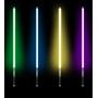 KYBERS RGB 11 Colors Changeable Lightsaber Metal Aluminum Hilt Light Saber with 3 Mode Sound Force FX Dueling Lightsaber Black hilt (Basic-SC-Black-RGB)