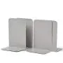 CY craft 4 Pieces Metal Bookends,Non-Skid Heavy Duty Book Ends,Bookends for Shelves,Office Book Holder and Book Stopper for Books/Movies/CDs,Gray,8.1X5.3X3.95 Inch CY craft 4 Pieces Metal Bookends,Non-Skid Heavy Duty Book Ends,Bookends for Shelves,Office Book Holder and Book Stopper for Books/Movies/CDs,Gray,8.1X5.3X3.95 Inch