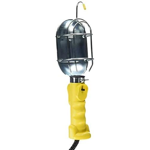 Bayco SL-425A Incandescent Work Light w/Metal Guard & Single Outlet