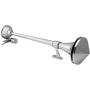 Vixen Horns Train Horn for Boat/Truck/Car. Air Horn Waterproof Chrome Plated Single Trumpet + Cover. Super Loud dB. Marine Grade Finish. Fits 12v Vehicles Like Semi/Pickup/Jeep/SUV VXH1168C
